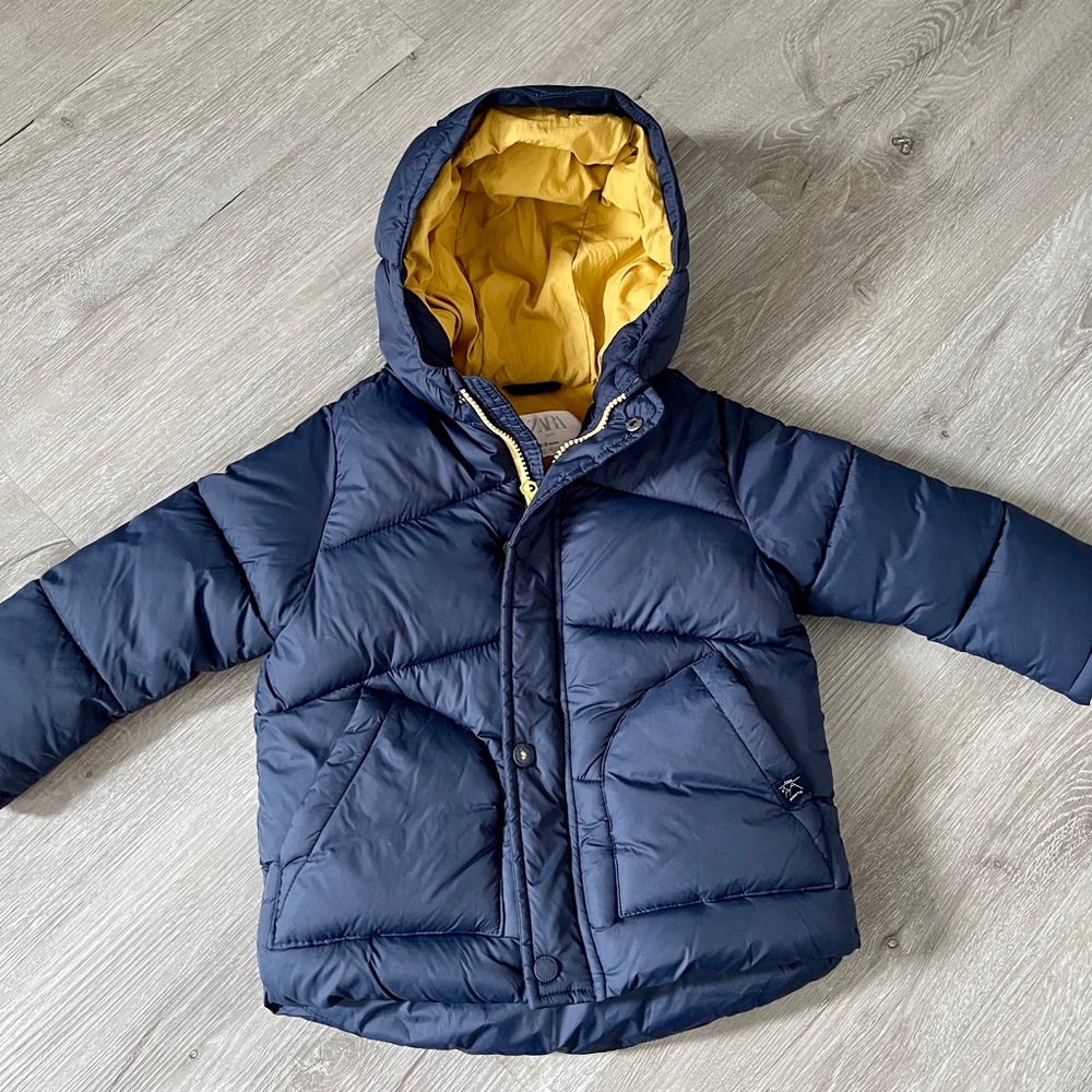 Zara Toddler Puffer Coat